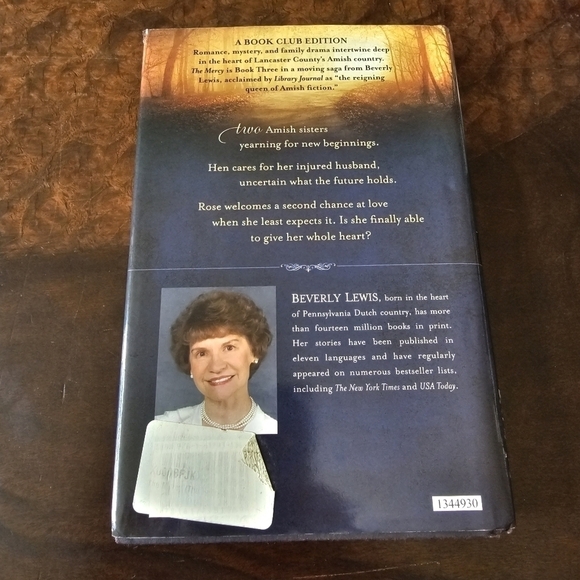 Rose Trilogy #3 The Mercy, By Beverly Lewis, Hardcover, Pre-owned - Picture 3 of 8